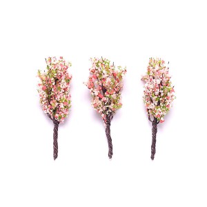 미니어처 - 핑크꽃나무