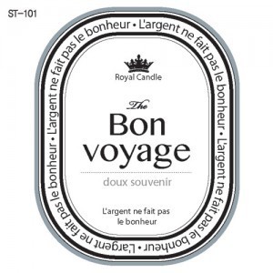 Bon Voyage 본 보야지 유포지 은박라인스티커(101번/6.3cm) - 3개유포지 은박라인스티커(101번/6.3cm) - 3개
